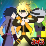 Stick Ninja – 3v3 Battle